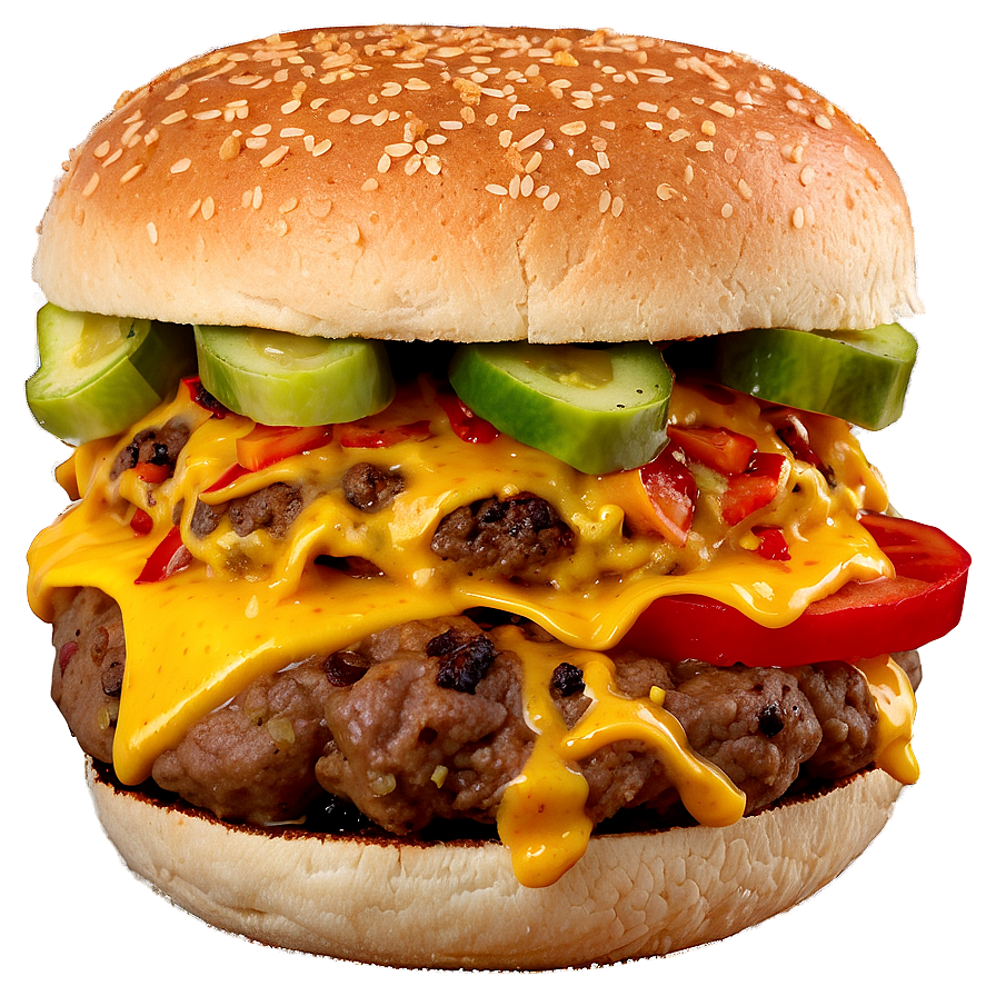 Tex-mex Style Hamburger Png 05242024