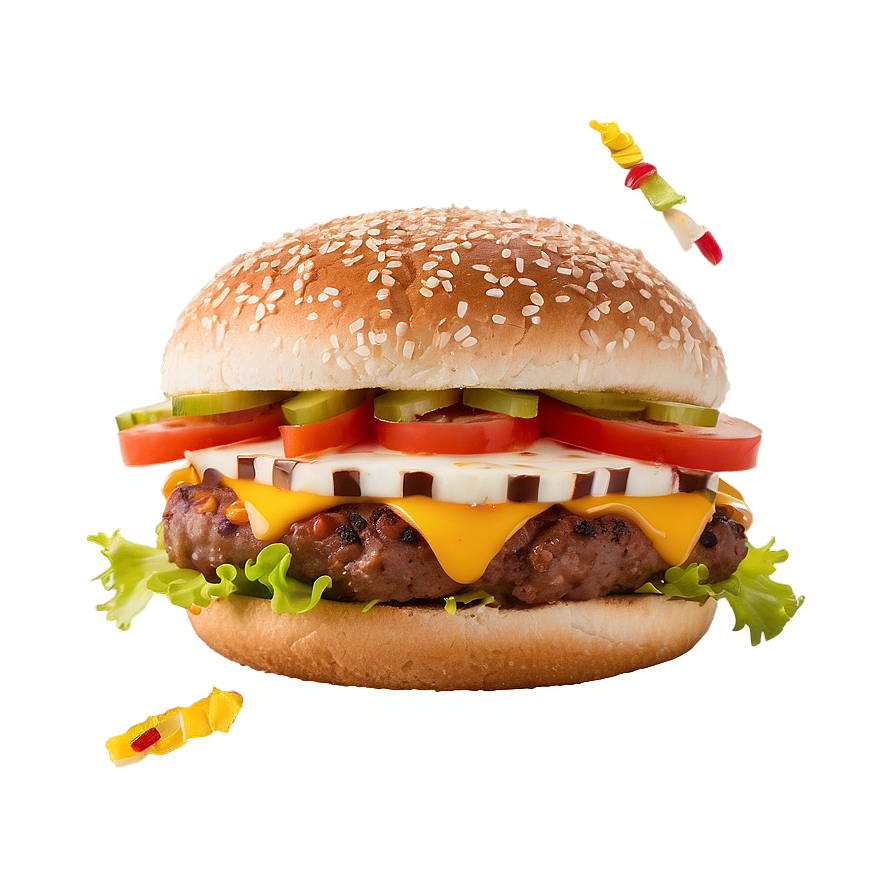 Tex-mex Style Hamburger Png Etw94