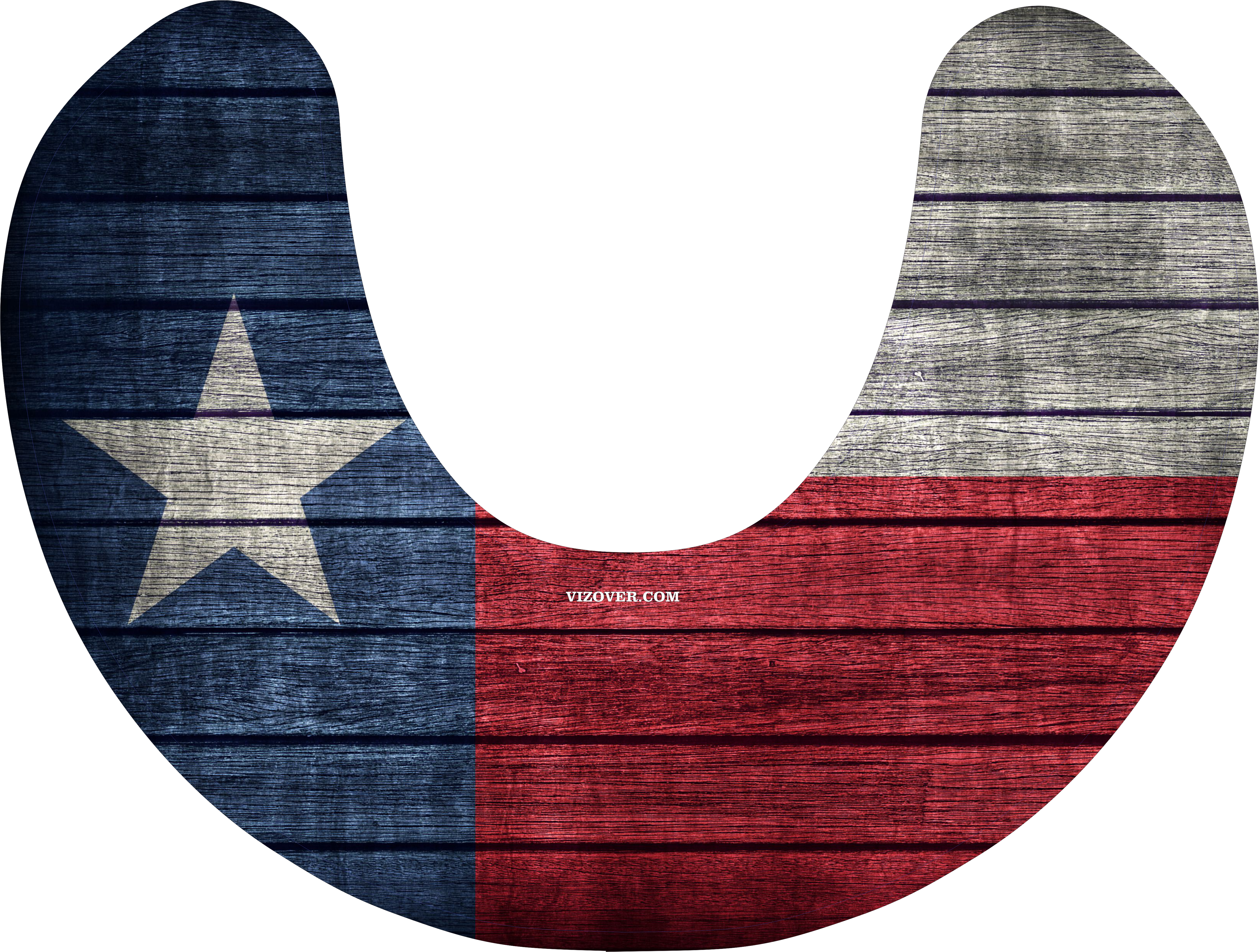 Texas Flag Wooden Texture