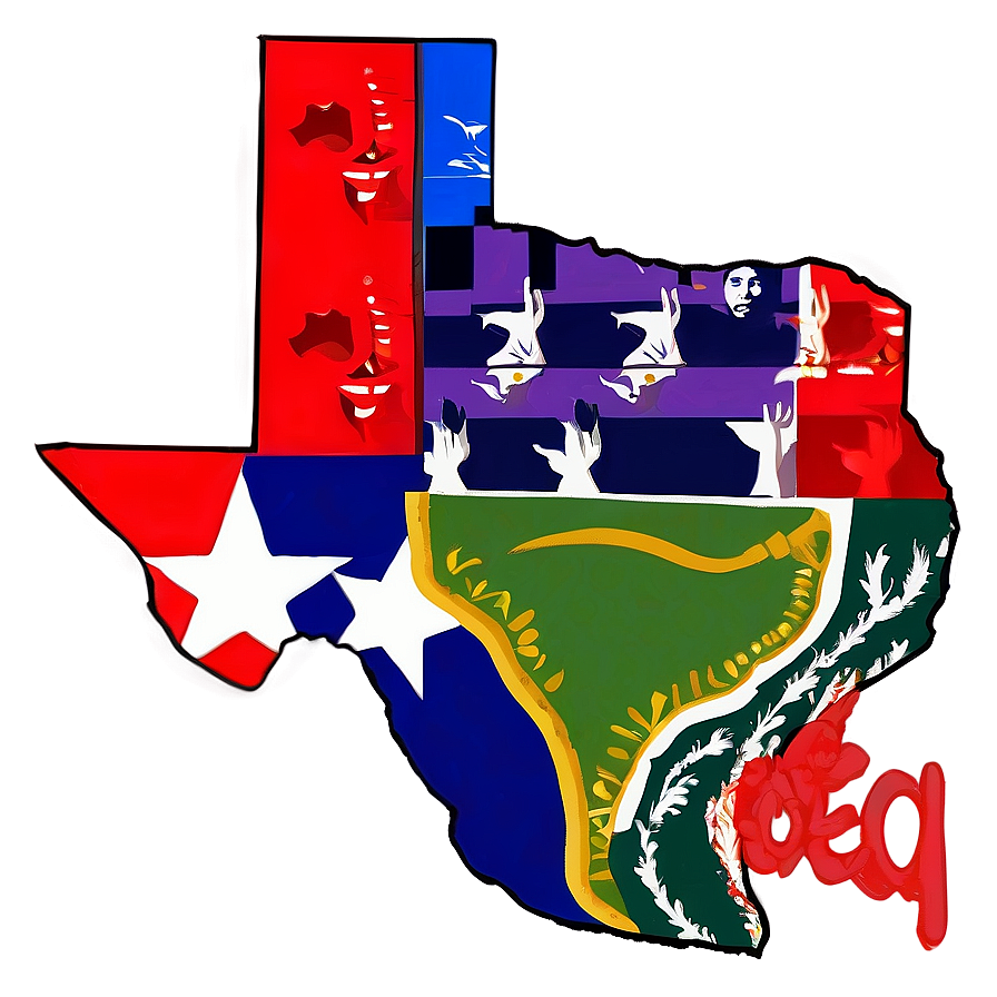 Texas Outline Design Png Pyk