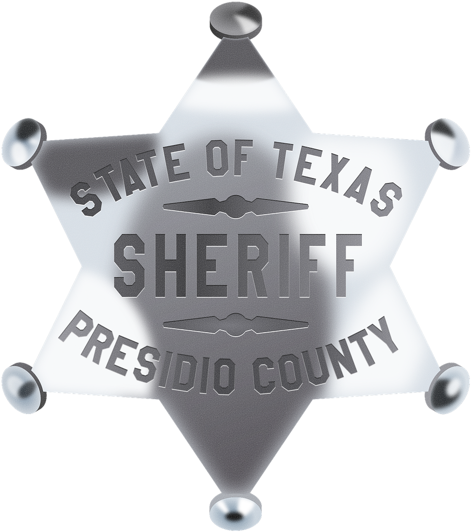 Texas Presidio County Sheriff Badge