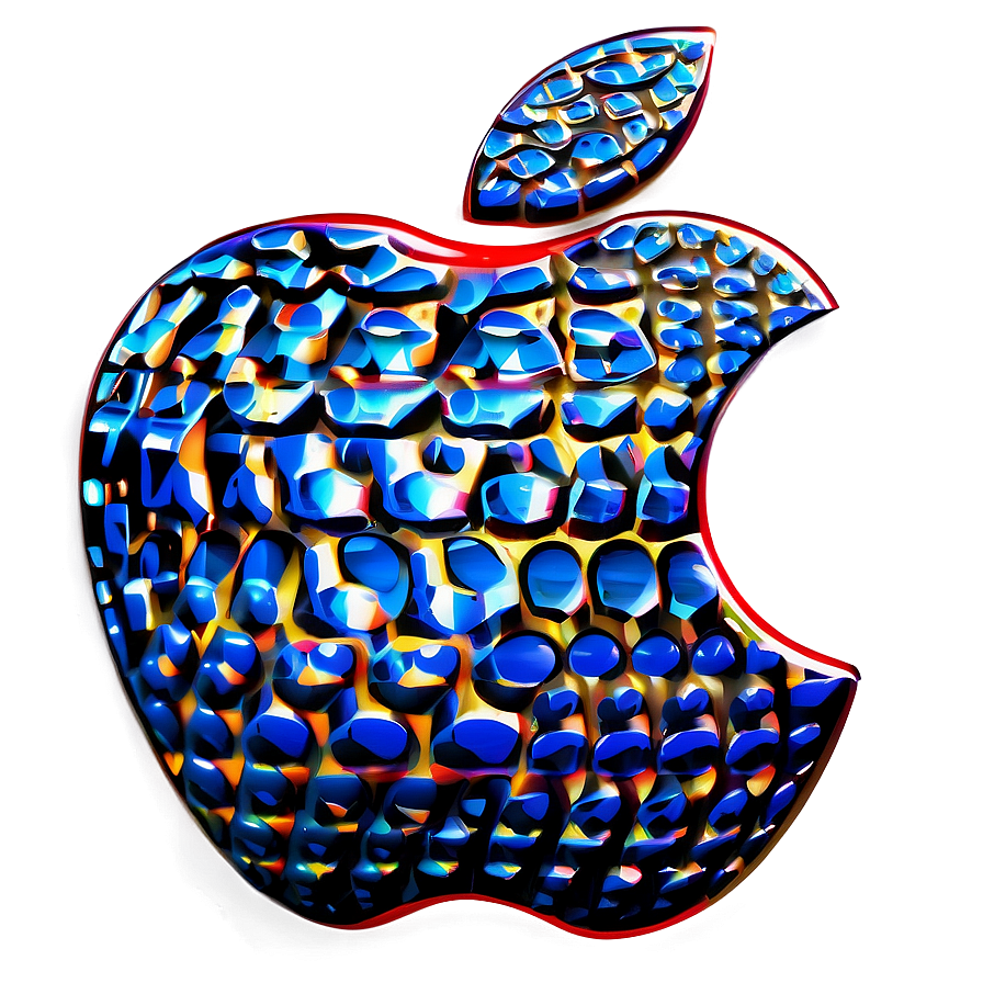 Textured Apple Logo Png Hug