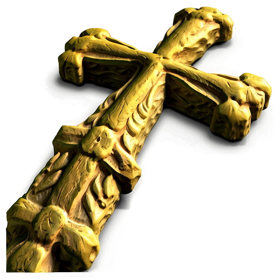 Textured Cross Detail Png 55