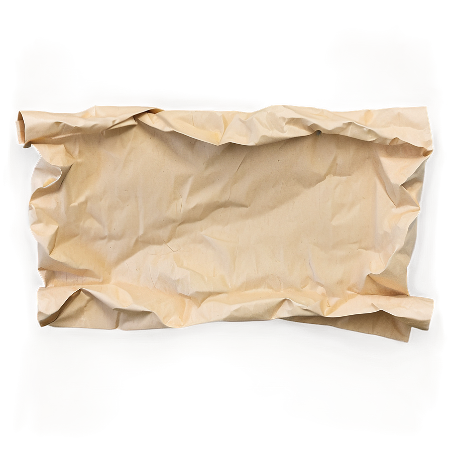 Textured Crumpled Paper Effect Png Bqu