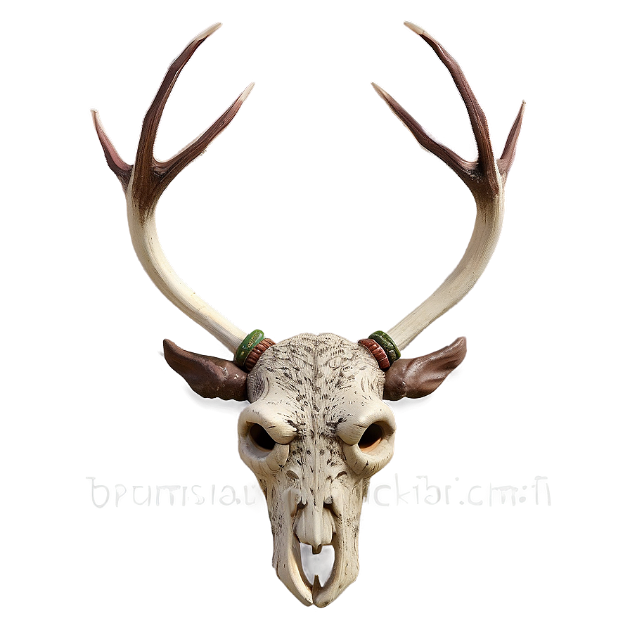 Textured Deer Antler Png 06122024