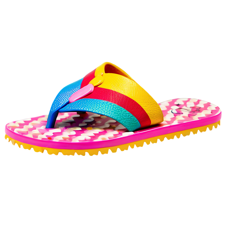 Textured Flip Flop Png 06132024