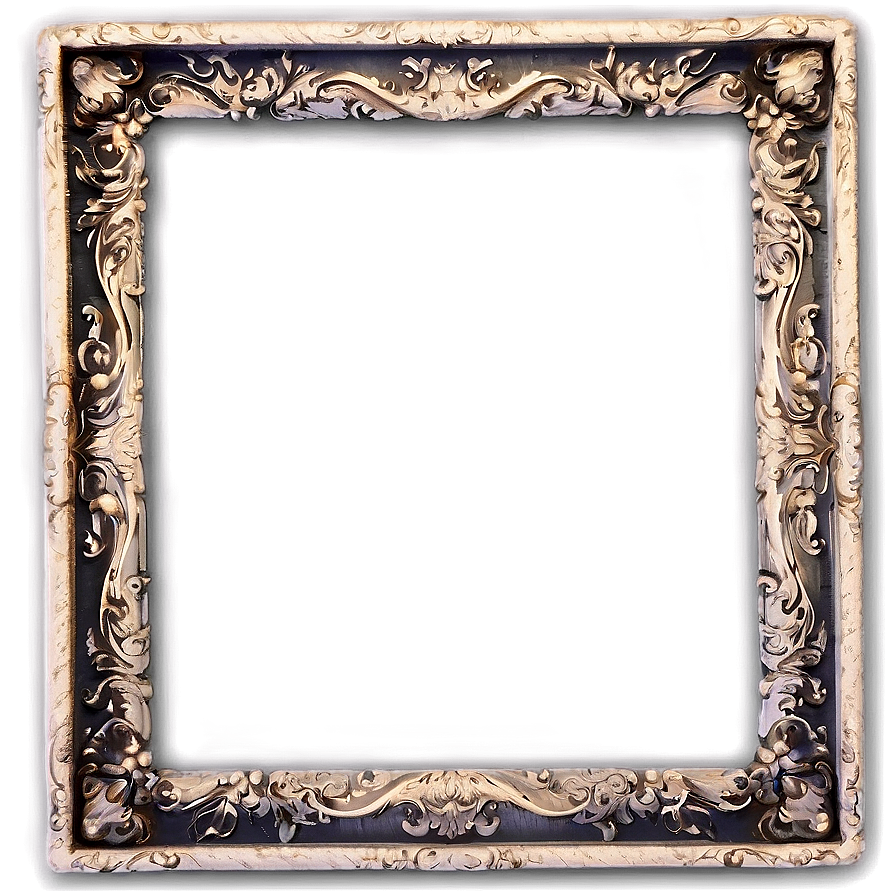 Textured Frame Design Png 88