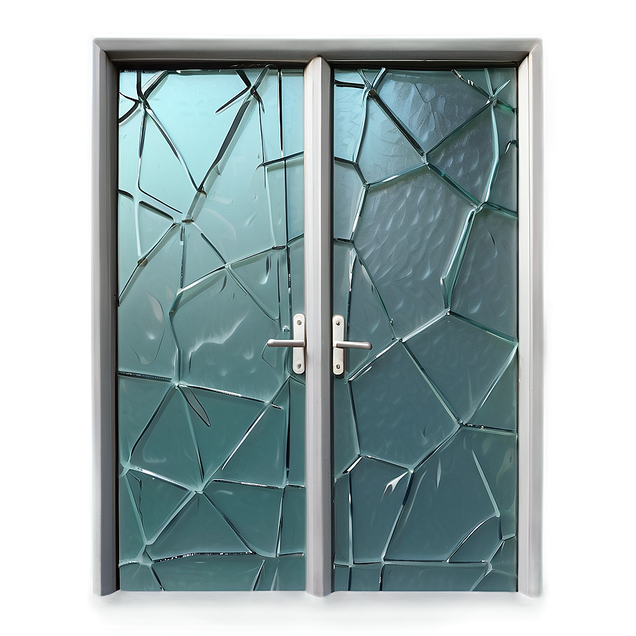 Textured Glass Door Png 06122024