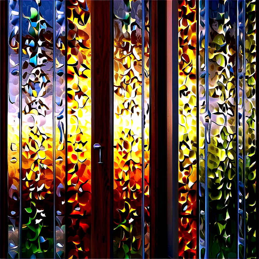 Textured Glass Door Png Wwi