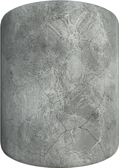 Textured Plaster Cylinder