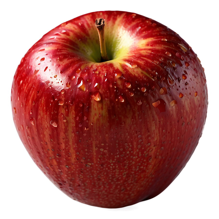 Textured Red Apple Png 06272024