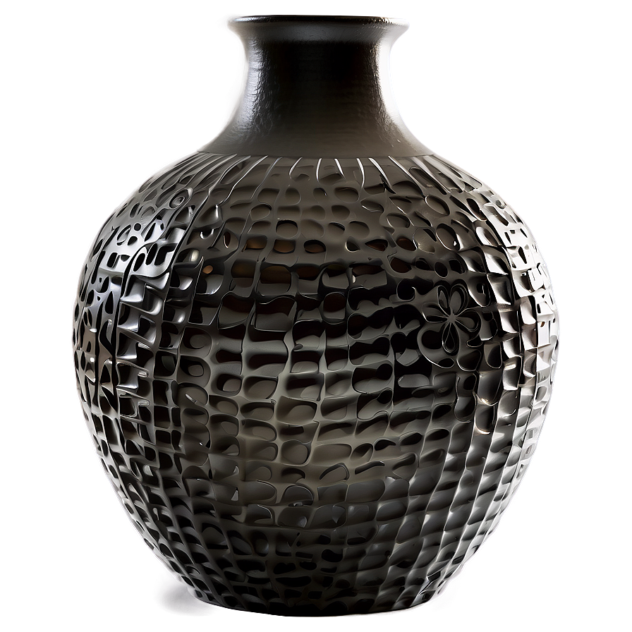 Textured Vase Png 05252024