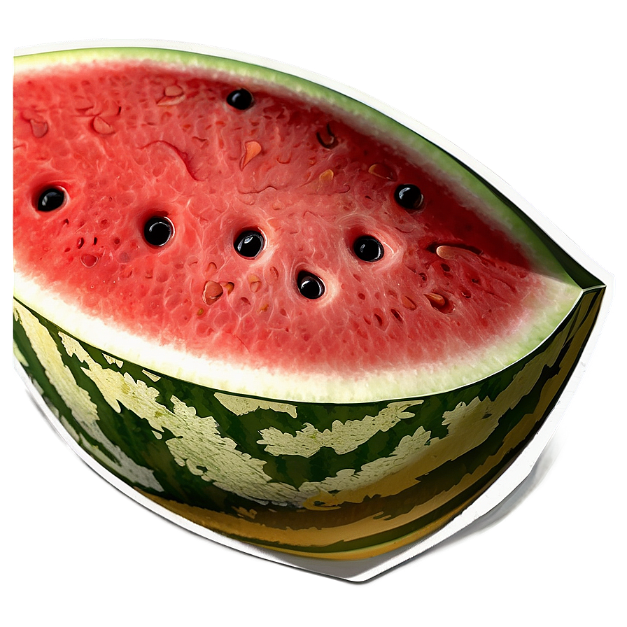 Textured Watermelon Slice Png 92