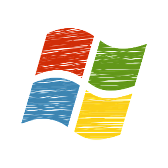 Textured Windows Logo Art