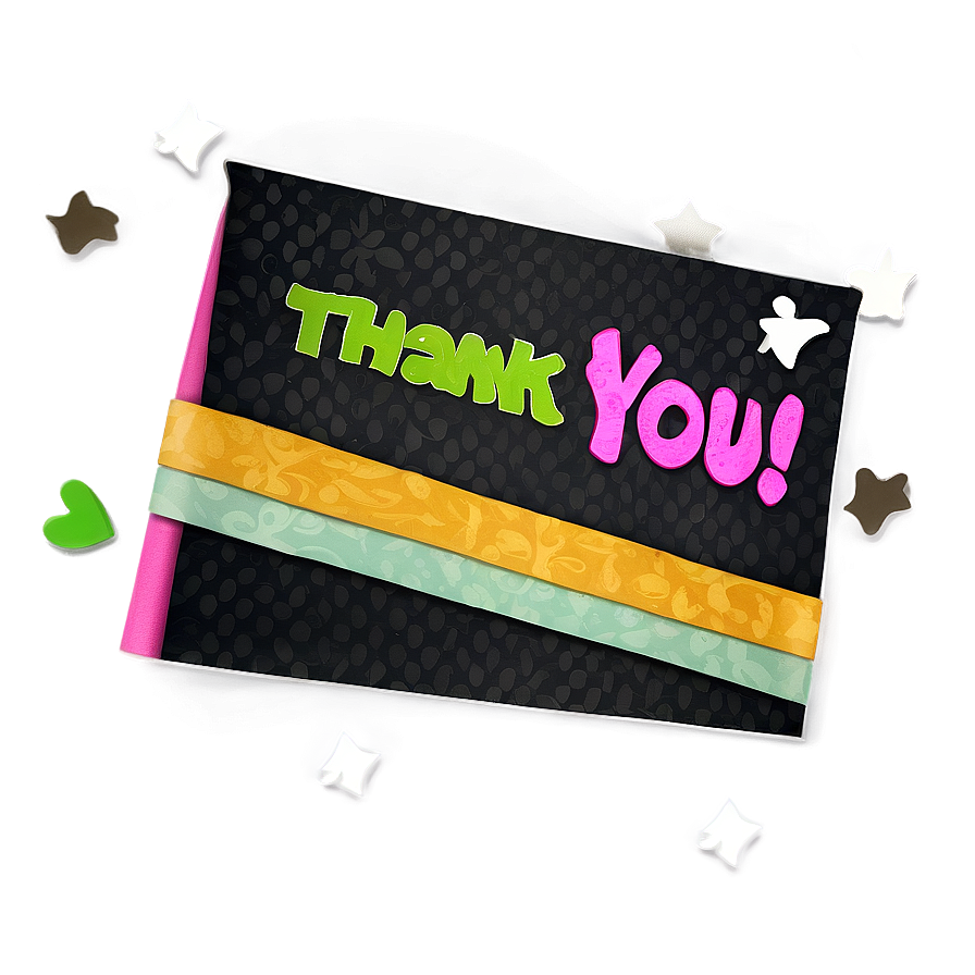 Thank You Card Design Png Wlg25