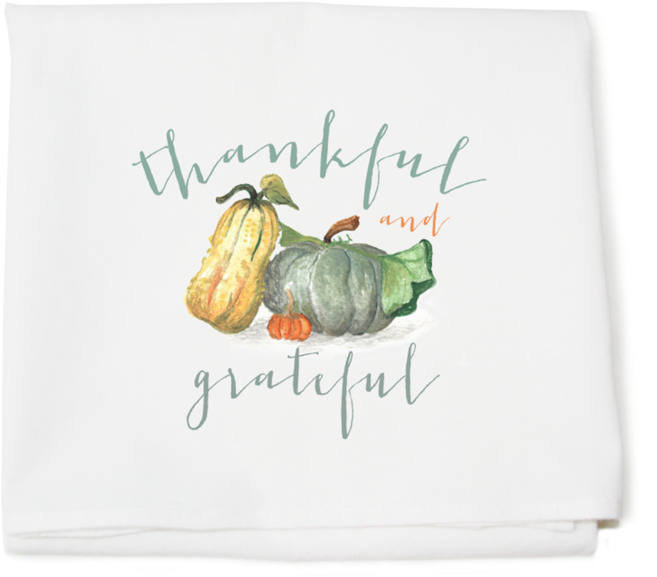 Thankful Grateful Squash Design