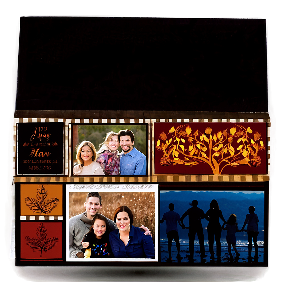 Thanksgiving Family Album Png Vph55