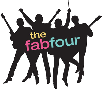 The Fab Four Iconic Silhouette