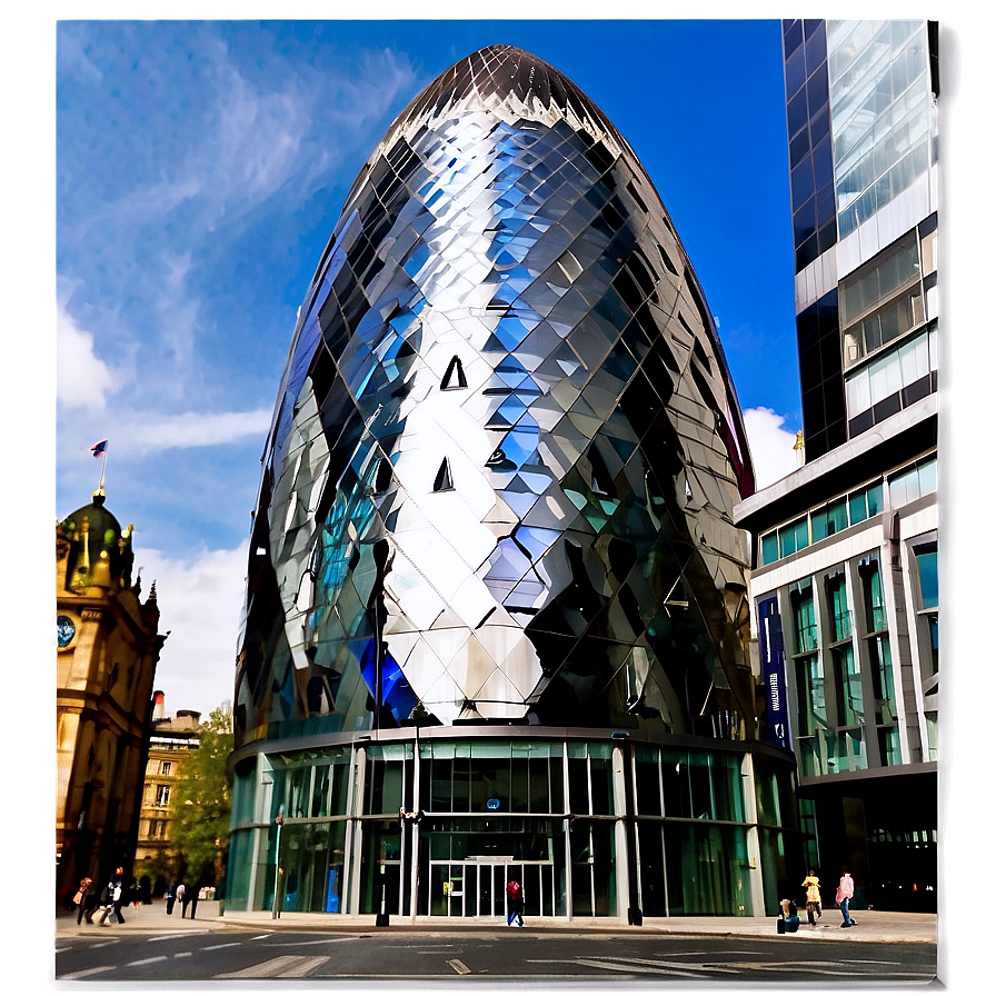 The Gherkin Building Png Htm