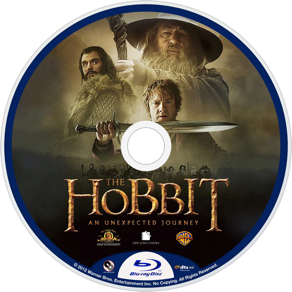 The Hobbit An Unexpected Journey Bluray Disc