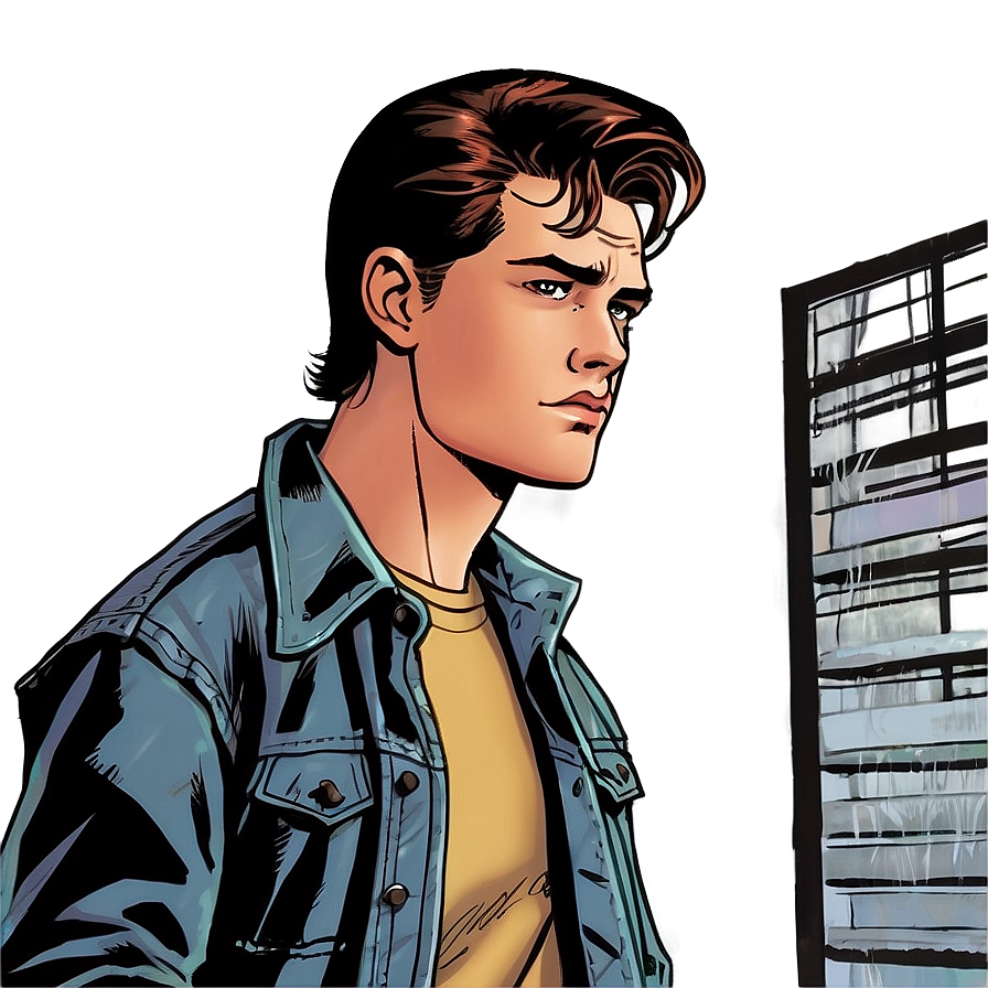 The Outsiders Graphic Novel Style Png 80