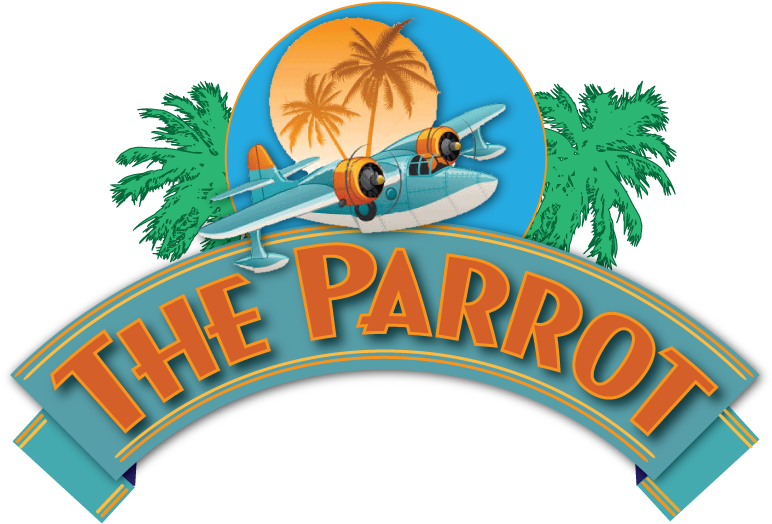 The Parrot Logo Tropical Theme