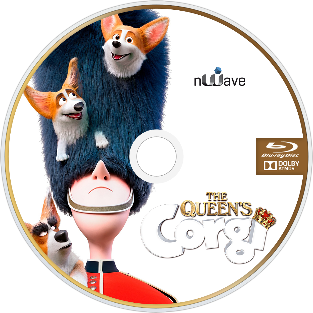 The Queens Corgi Bluray Disc