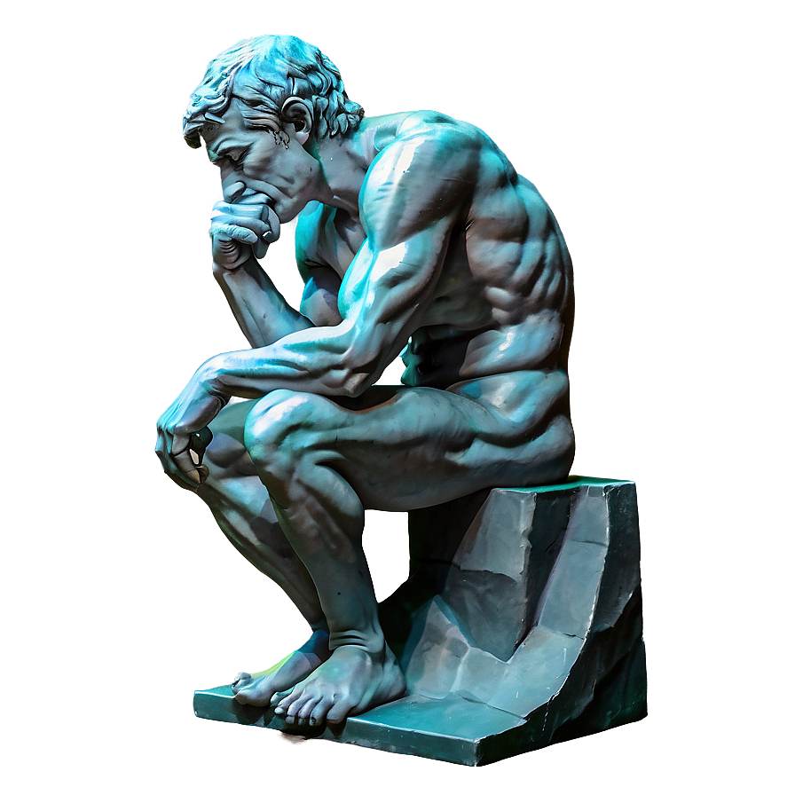 The Thinker As Artistic Inspiration Png 06132024