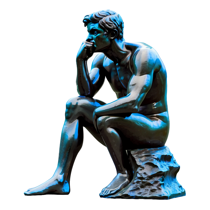 The Thinker Detailed Texture Png 06132024