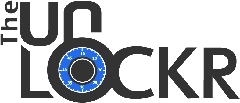 The Unlockr Logowith Stopwatch