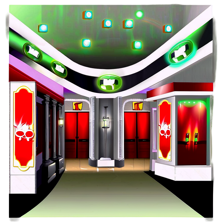 Theater Lobby Decor Png Gka