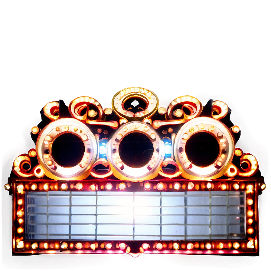 Theater Marquee Sign Png Wjs75