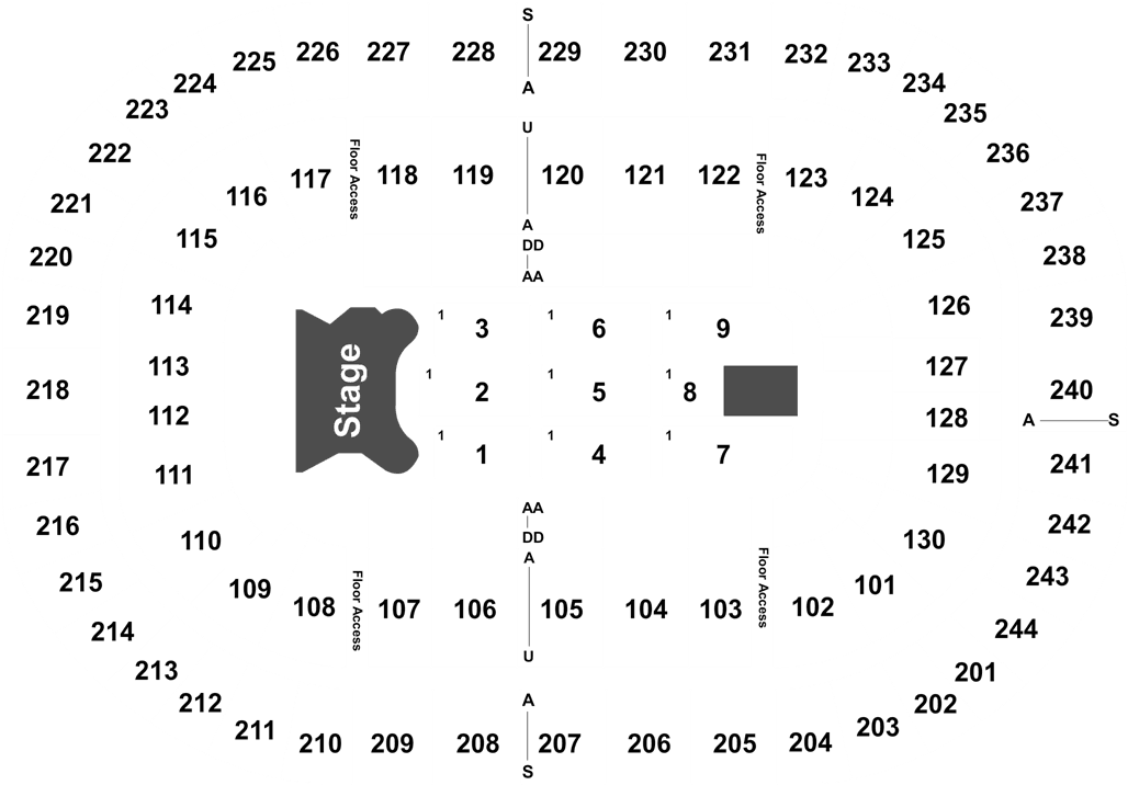 Theater Seating Chart Layout