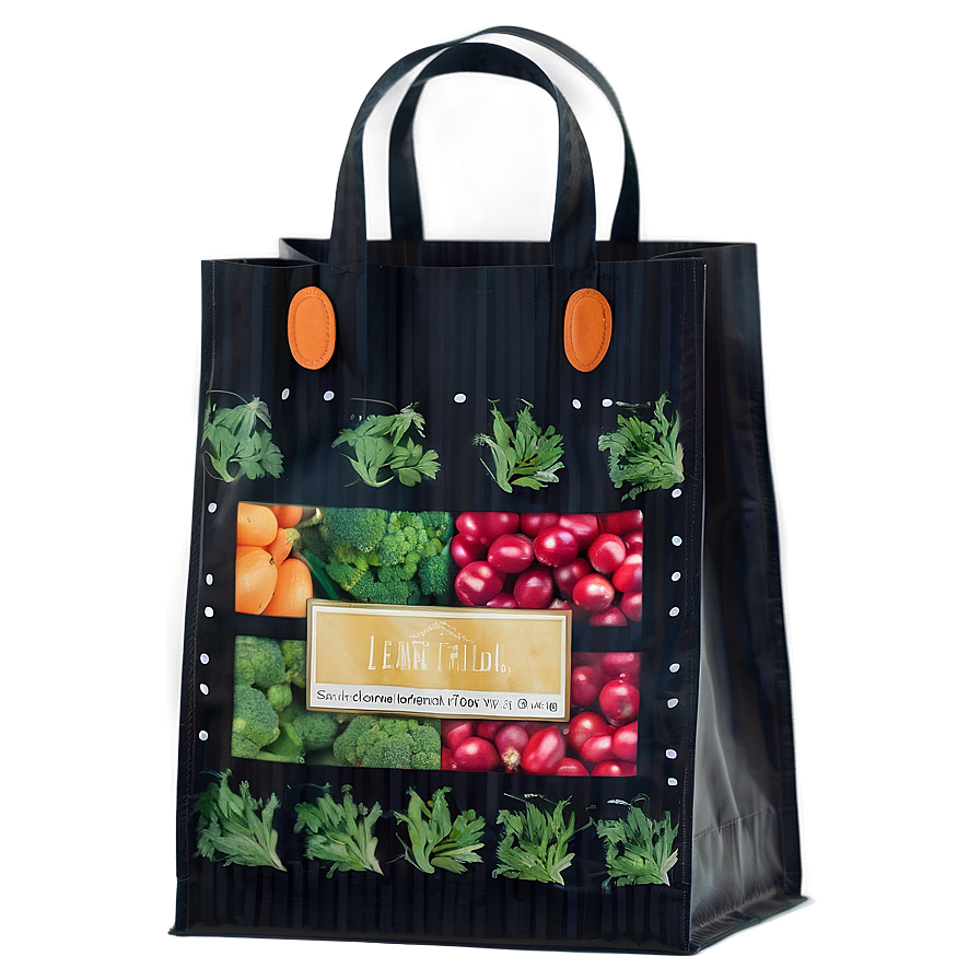 Themed Grocery Bag Png 06132024