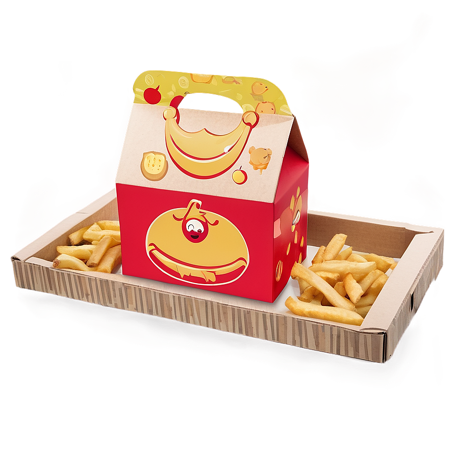 Themed Happy Meal Box Design Png 06212024