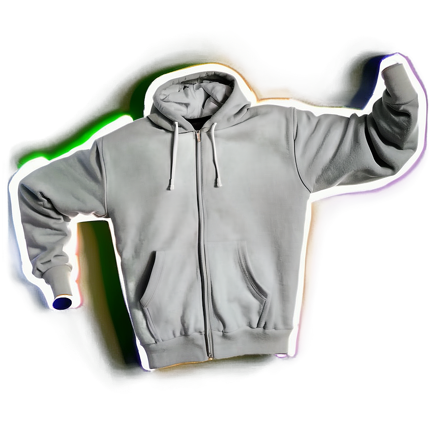 Thermal Lined Zip Up Hoodie Png Lay