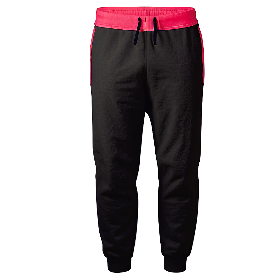 Thick Black Sweatpants Png Jri7