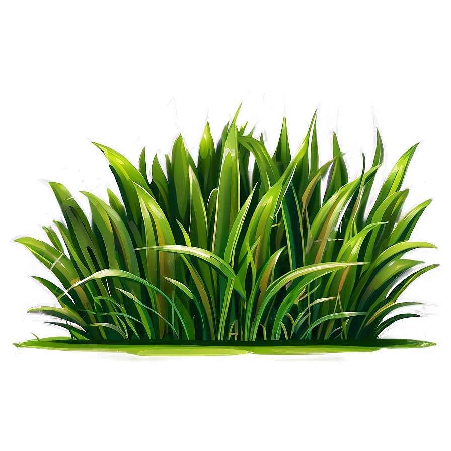 Thick Cartoon Grass Png Xhj46