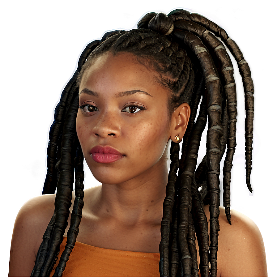 Thick Dreadlocks Hairstyles Png 10