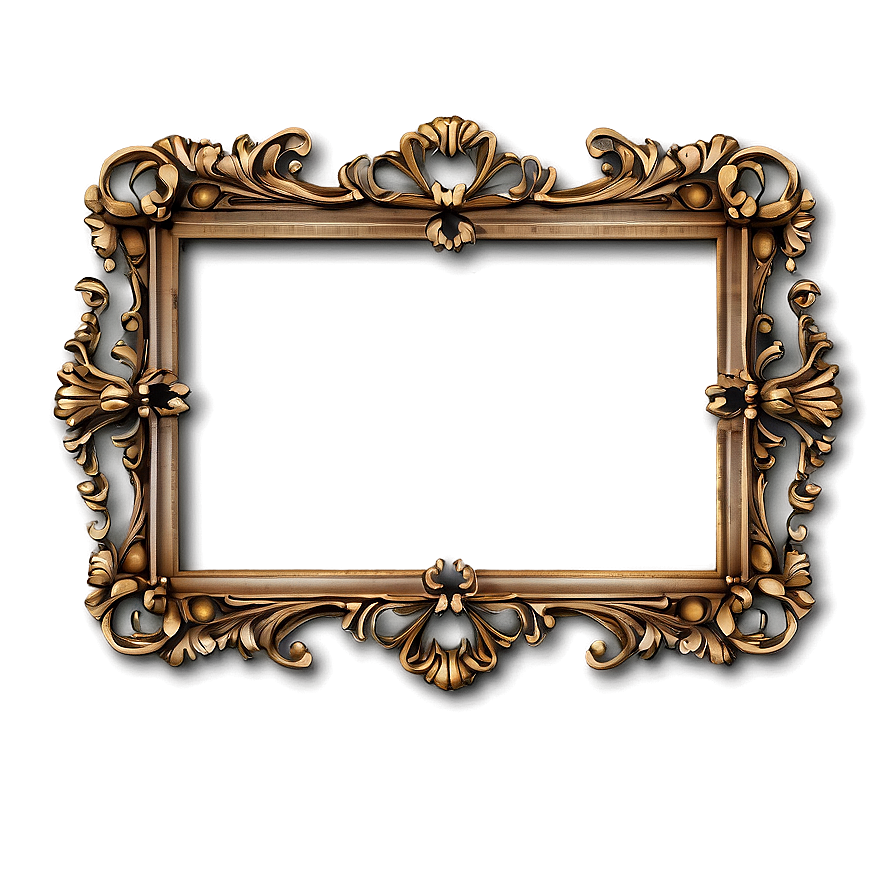 Thick Ornate Frame Png Oyj22