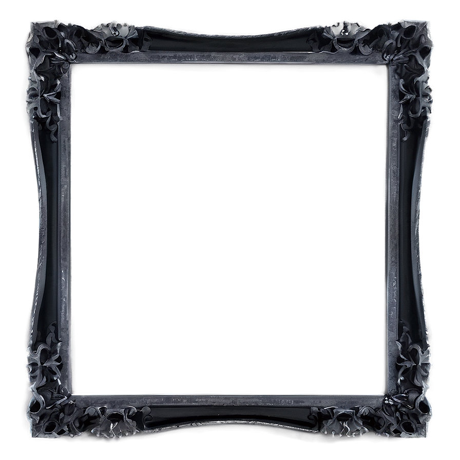 Thin Black Frame Png 05252024