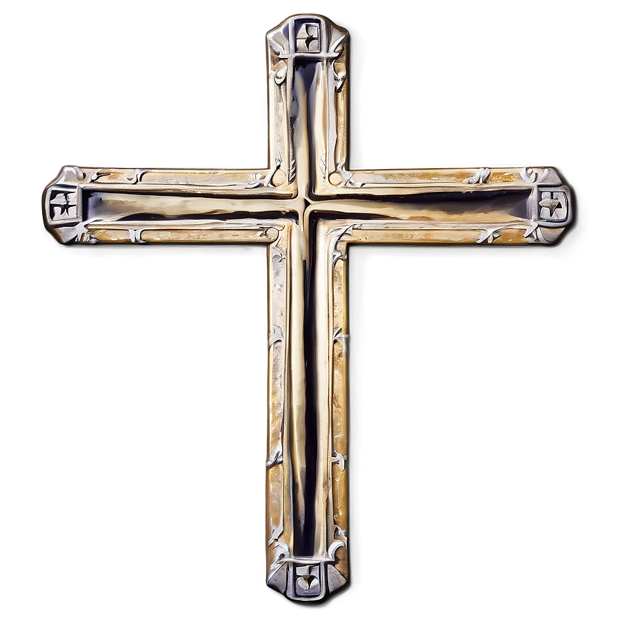 Thin Cross On Hill Png Wsj76