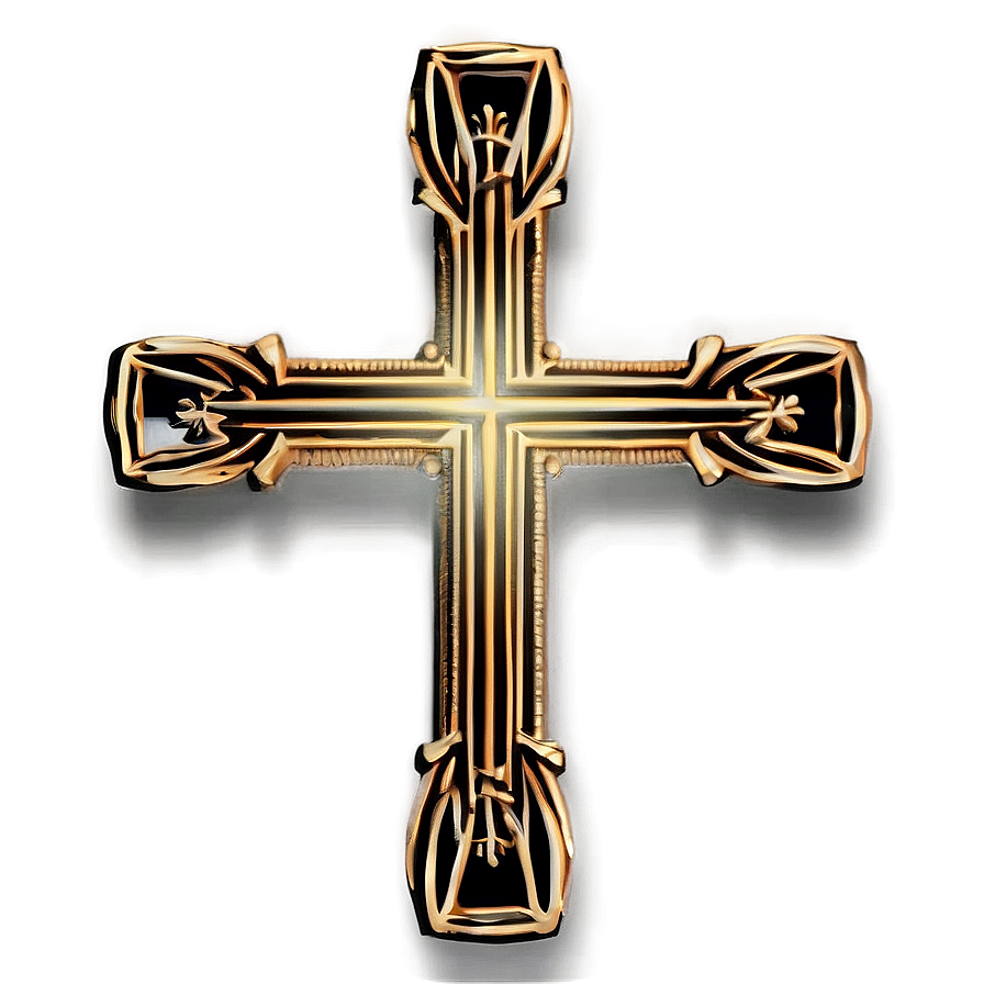 Thin Cross Symbol Png 06292024