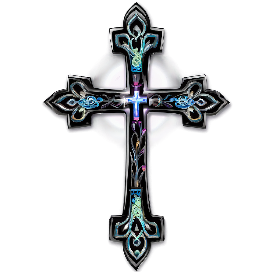 Thin Cross With Dove Png Tbm