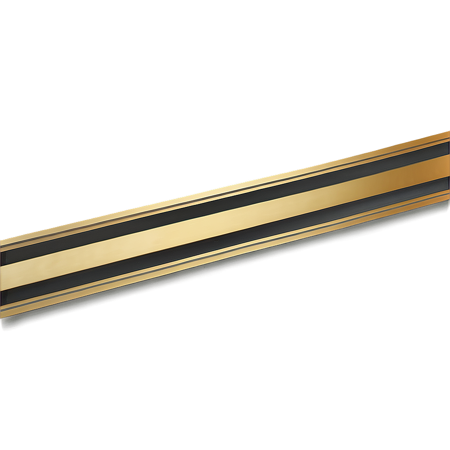 Thin Gold Trim Line Png Yye