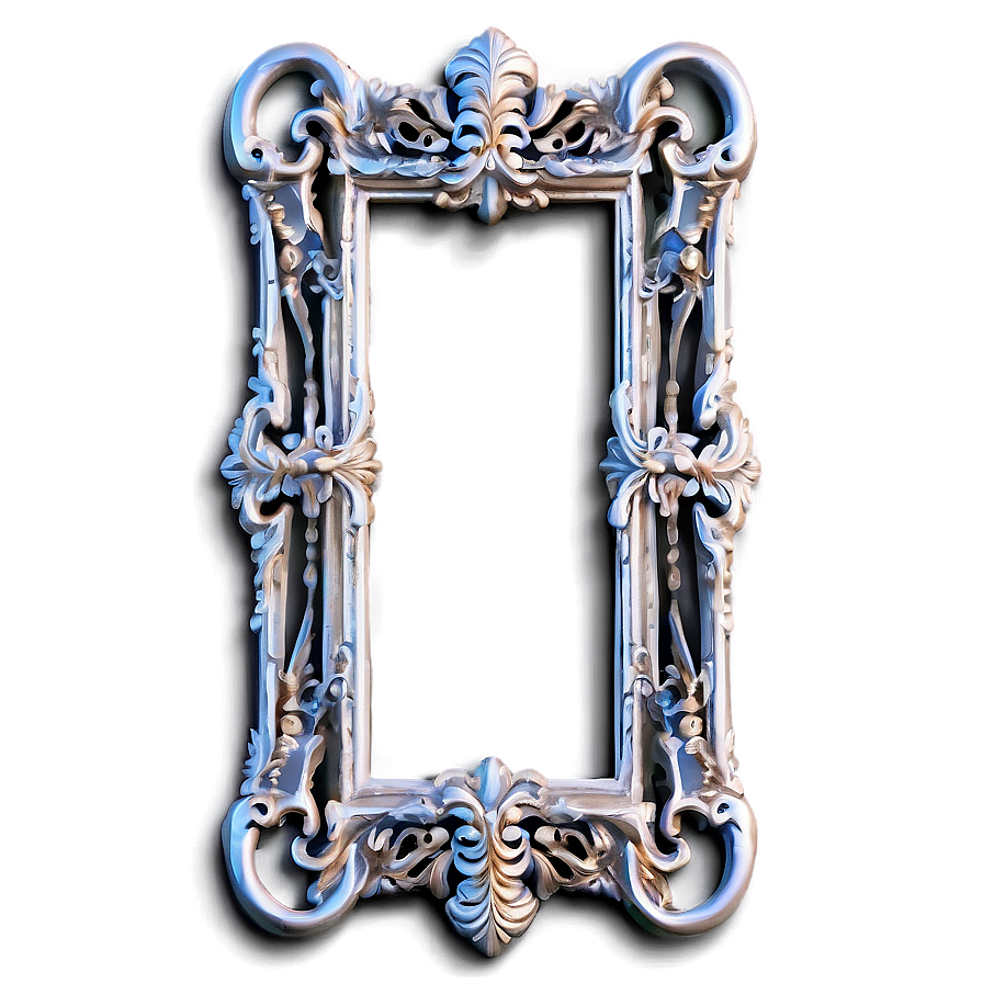 Thin Ornate Frame Png 85