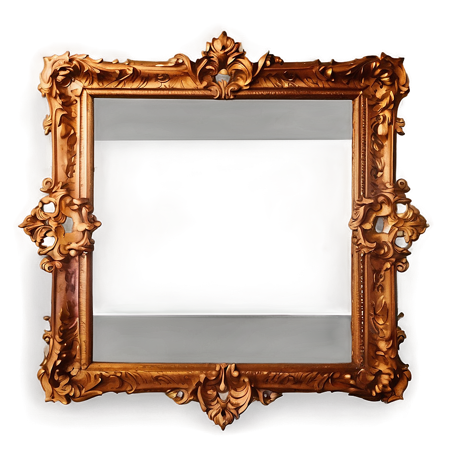 Thin Ornate Frame Png Ggv