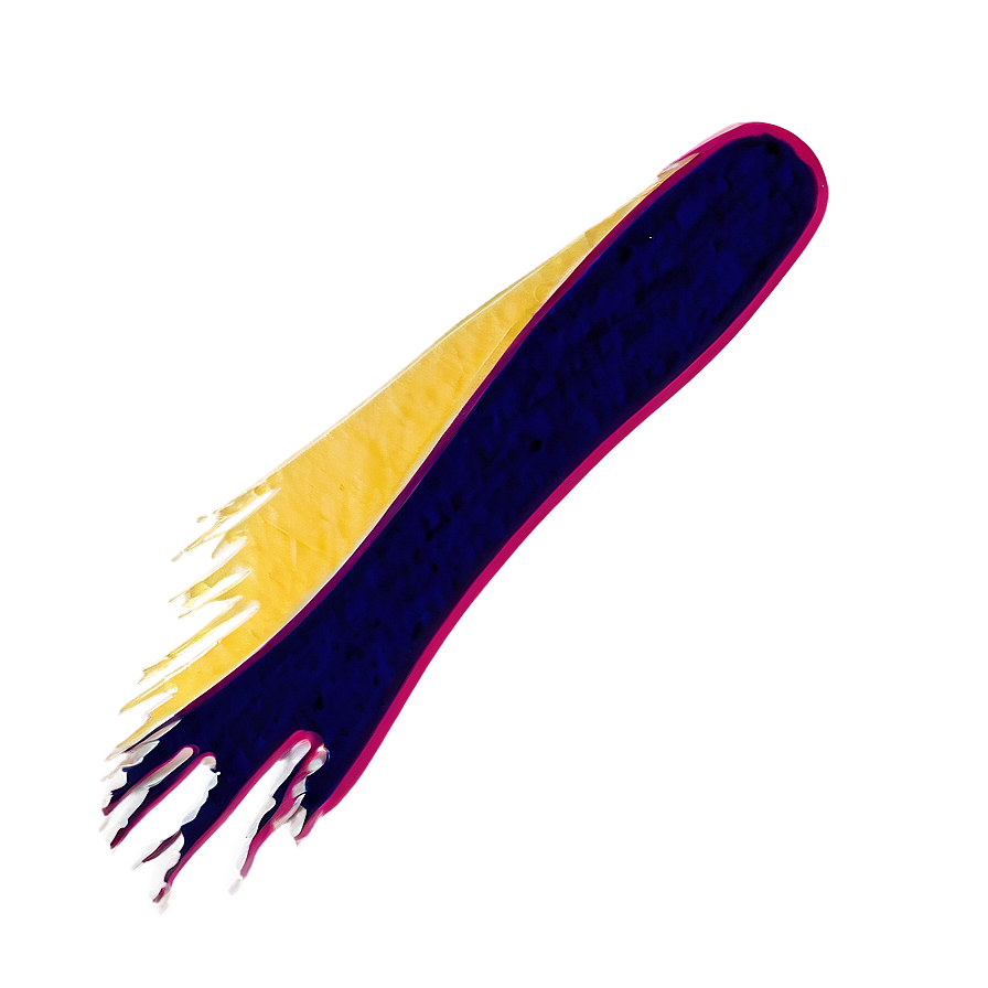 Thin Paint Stroke Png Xhe34