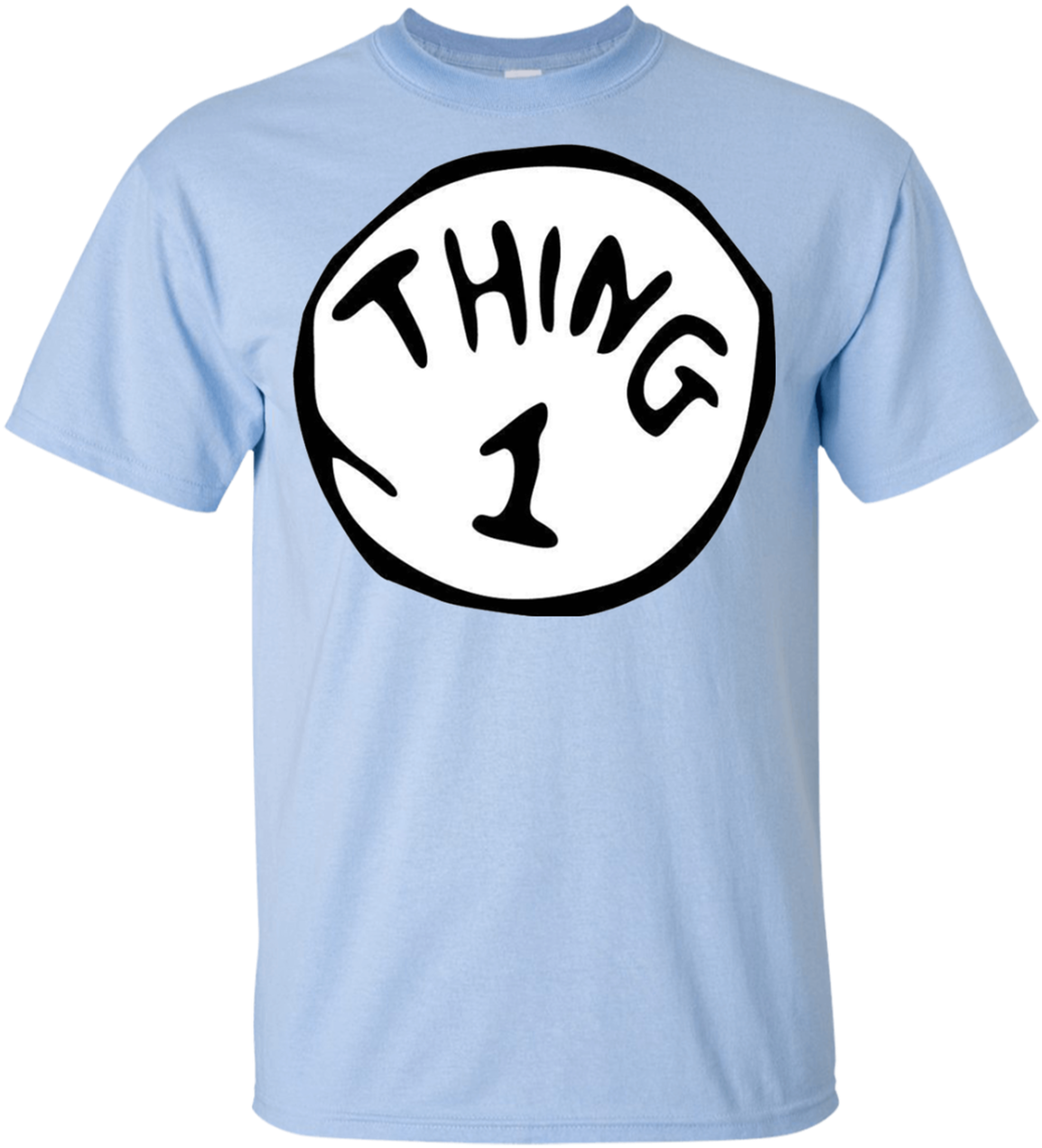 Thing1 Blue T Shirt Graphic