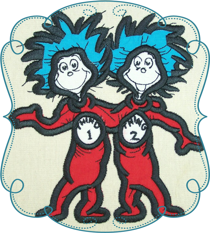 Thing1and Thing2 Illustration